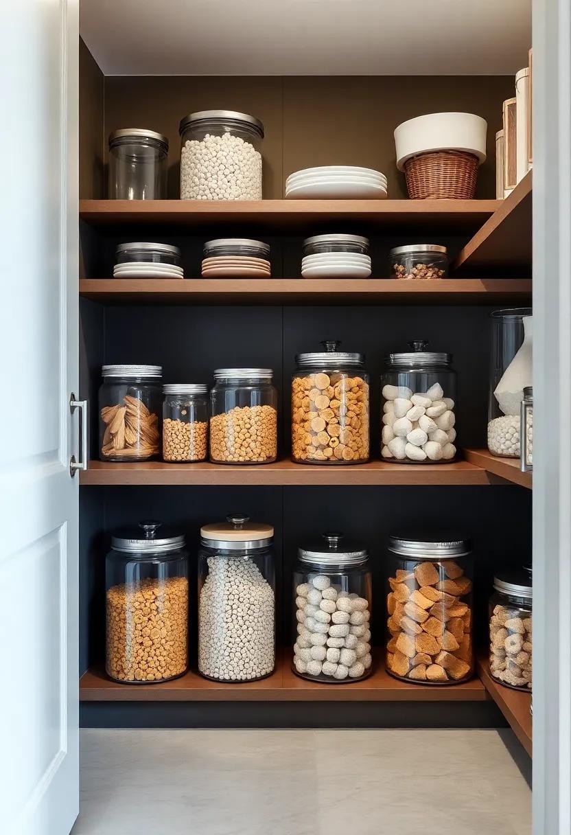 Showcasing Your Style:​ Incorporating Transparent Containers ⁣for Visual Appeal