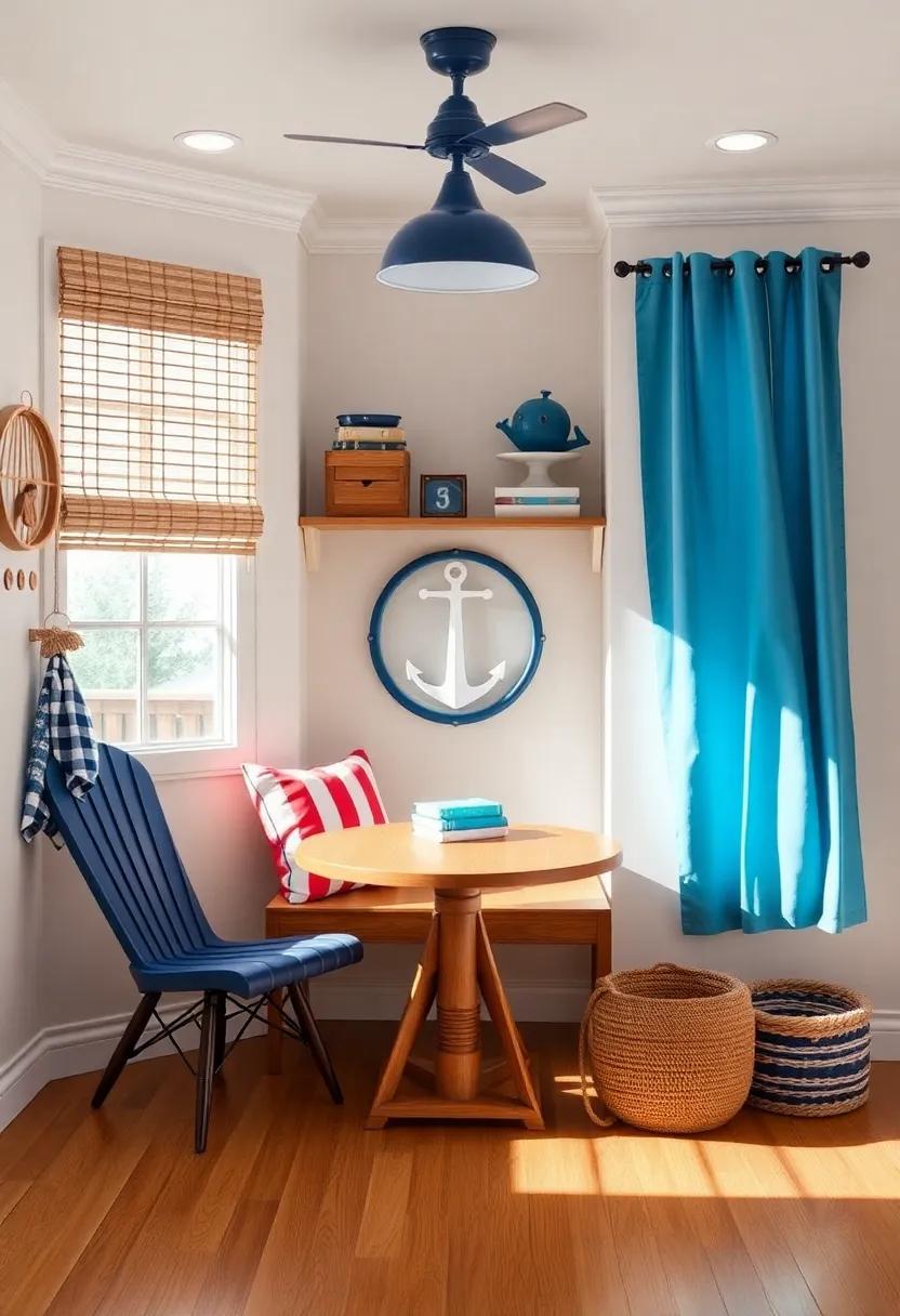 Designing Playful Corner nooks with Vintage Maritime Decor