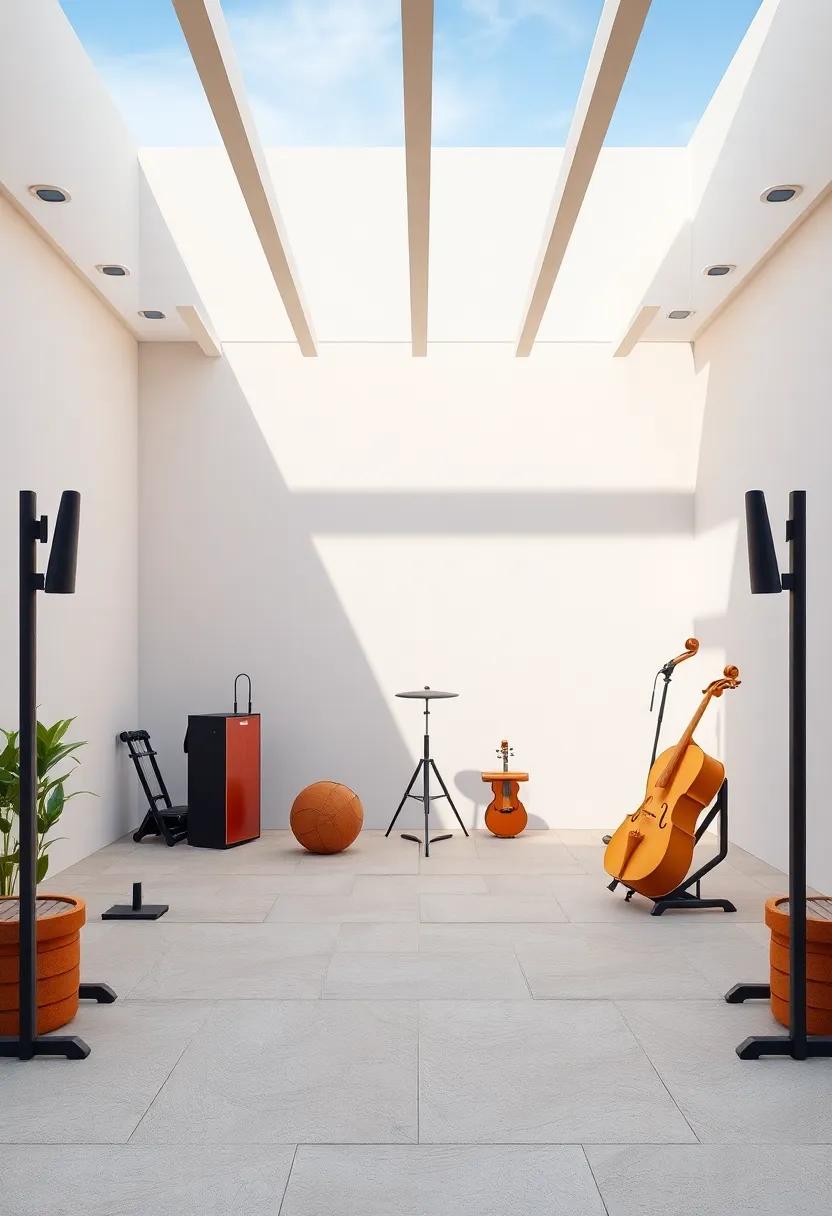 Interactive⁣ Music ​Areas Featuring‍ outdoor instruments
