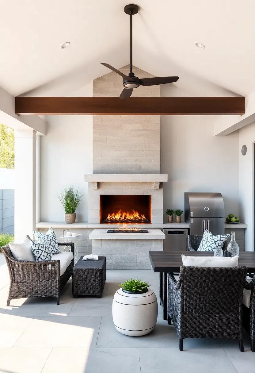 Creating Cozy ⁤Fire Features for Year-Round Outdoor Dining