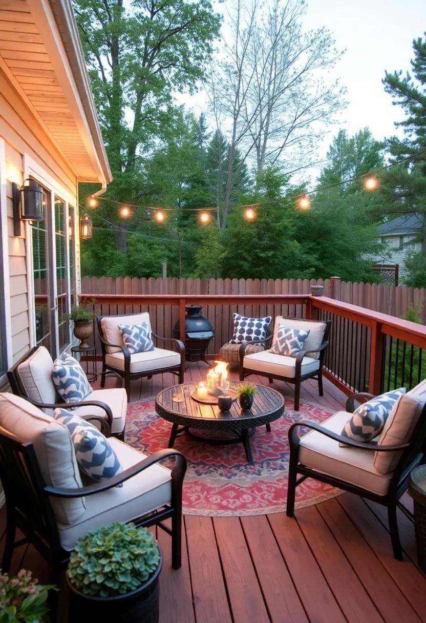 Building a Cozy Atmosphere with ⁤Outdoor Furniture