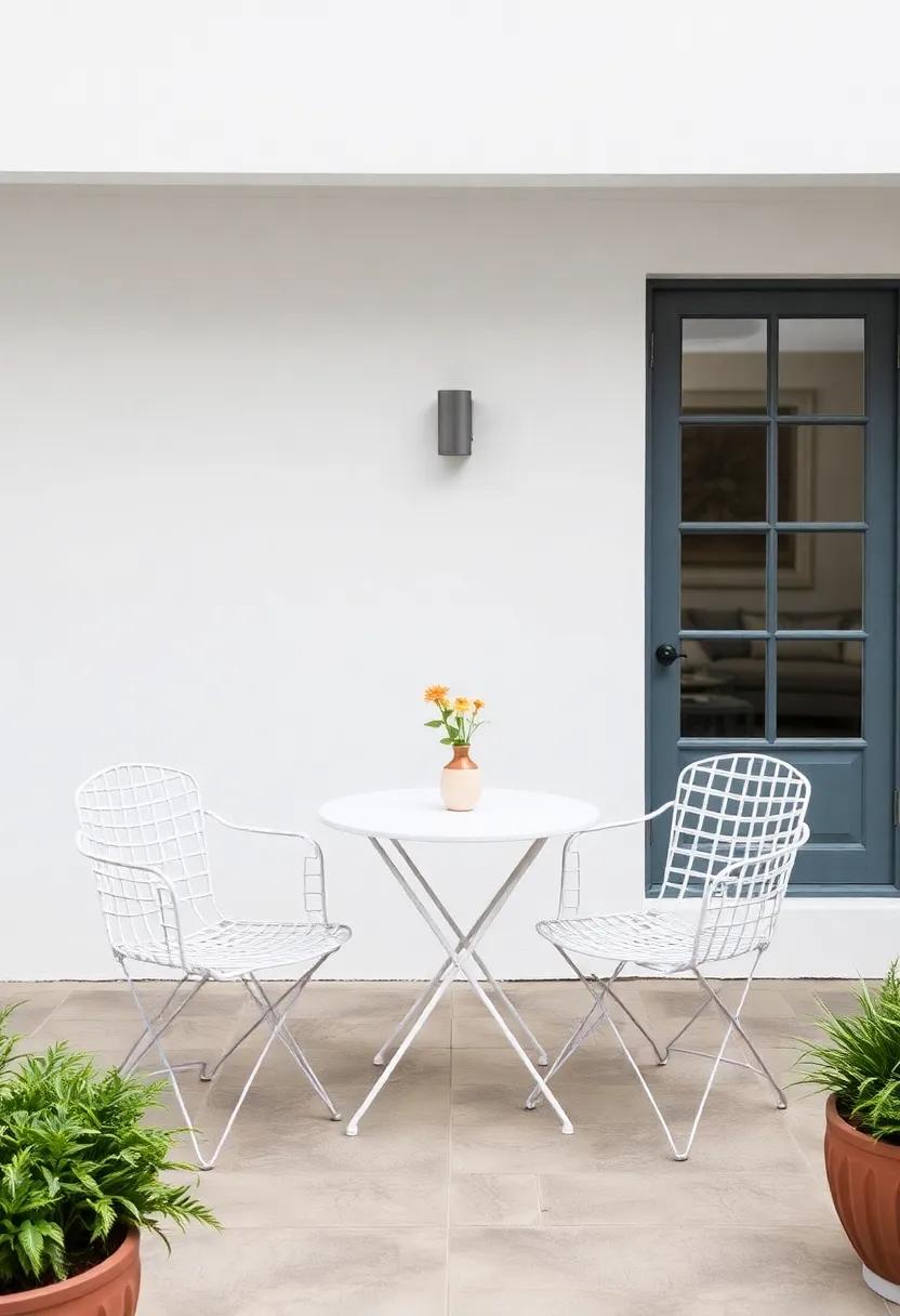 Choosing a Bistro Set⁣ for‍ Intimate⁤ Outdoor Gatherings