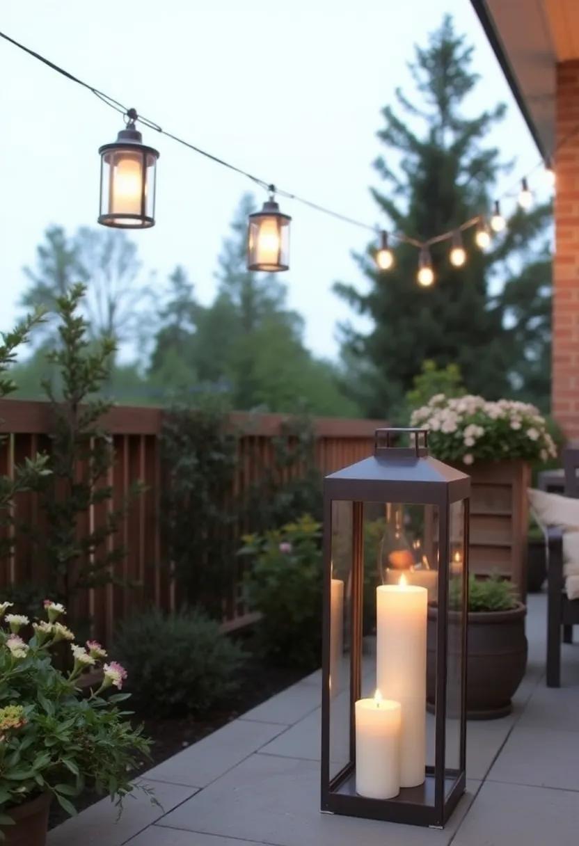 Lanterns and Candlelight Adding Warmth and‍ Charm