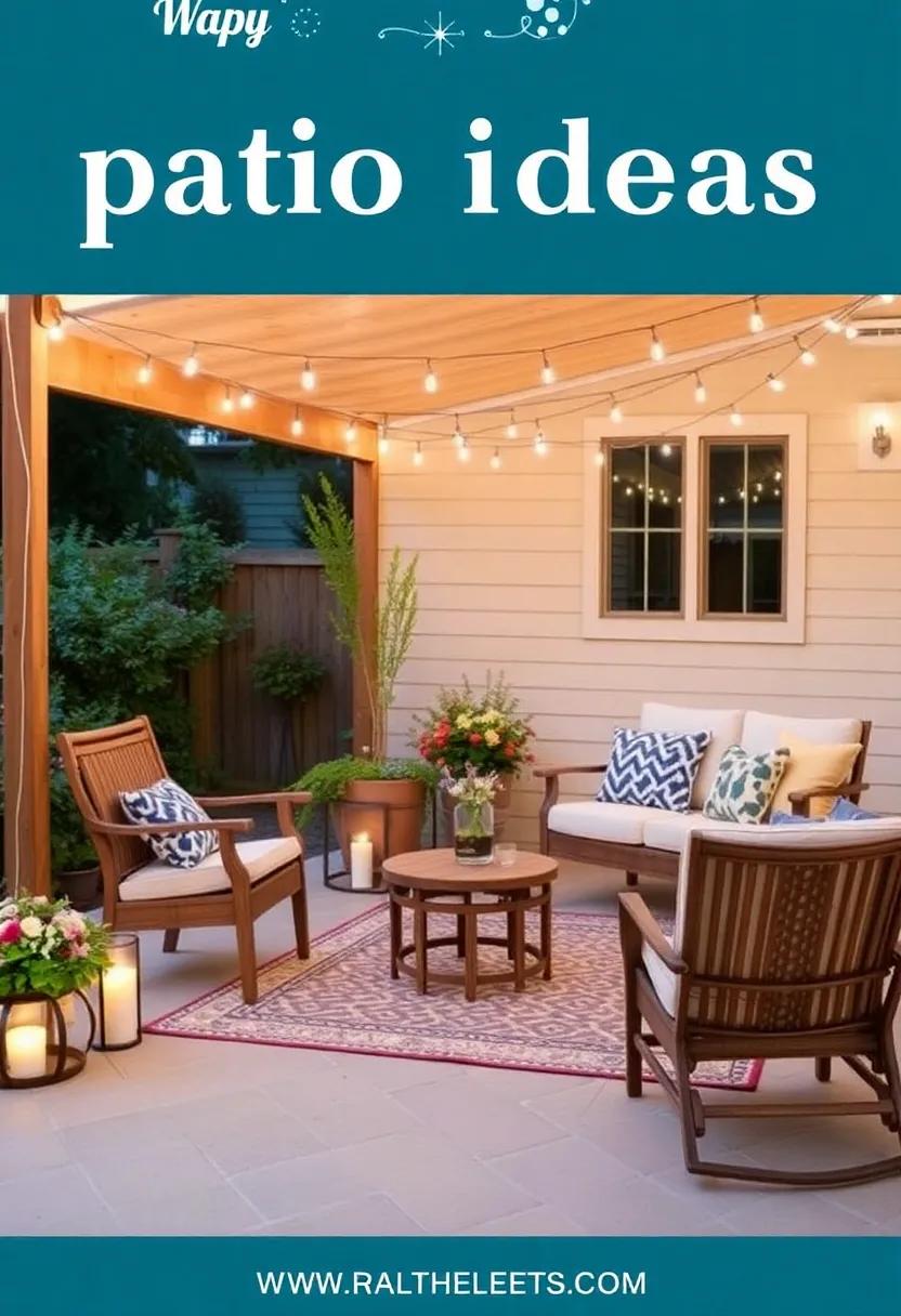 Seasonal Decor Ideas‍ to Transform Your Patio Year-Round