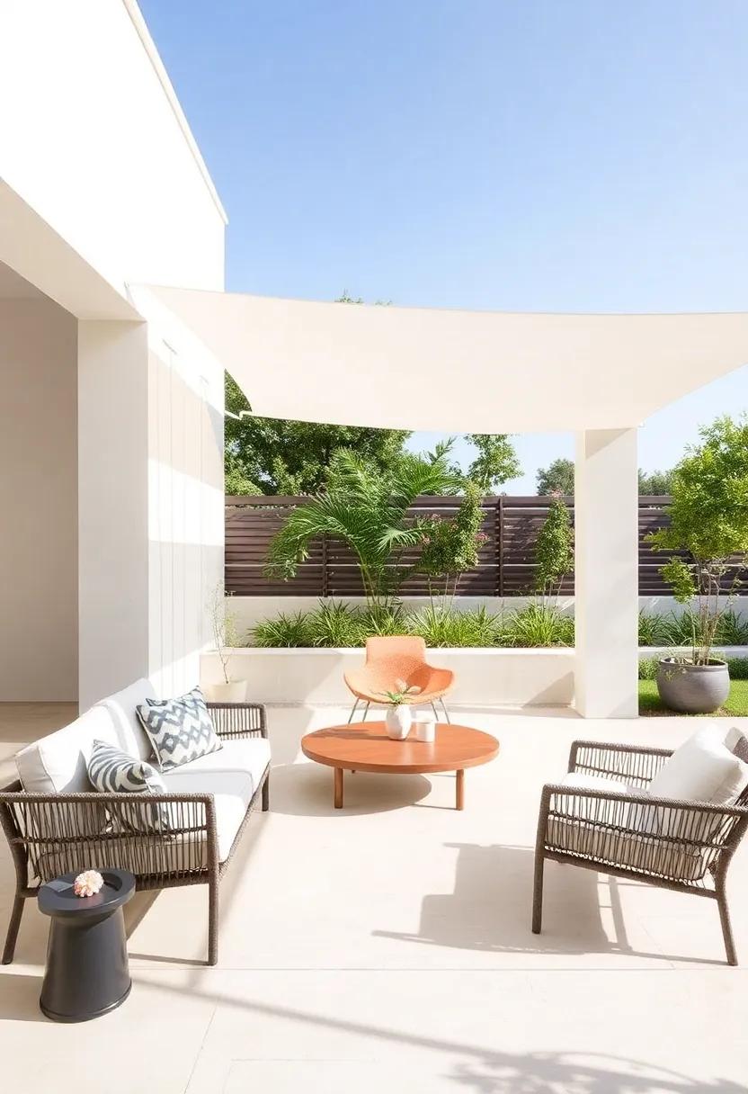 Maximizing comfort: Furniture Selection ‌for Shaded Areas