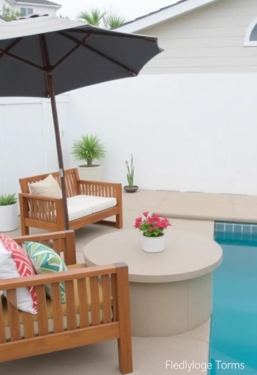 Making the Most of⁤ Small ⁢Spaces Around the ​Pool