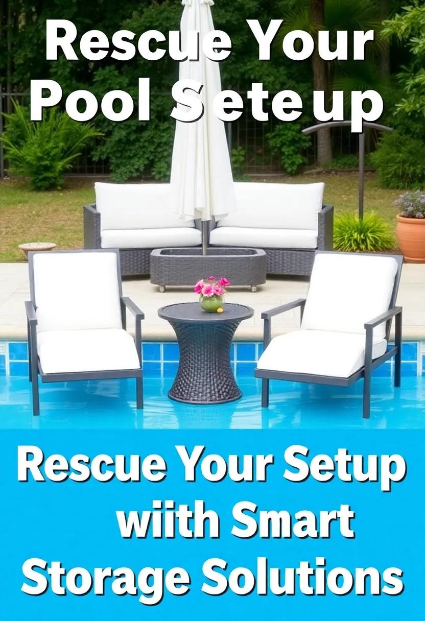 Rescue Your pool Setup with Smart Storage Solutions