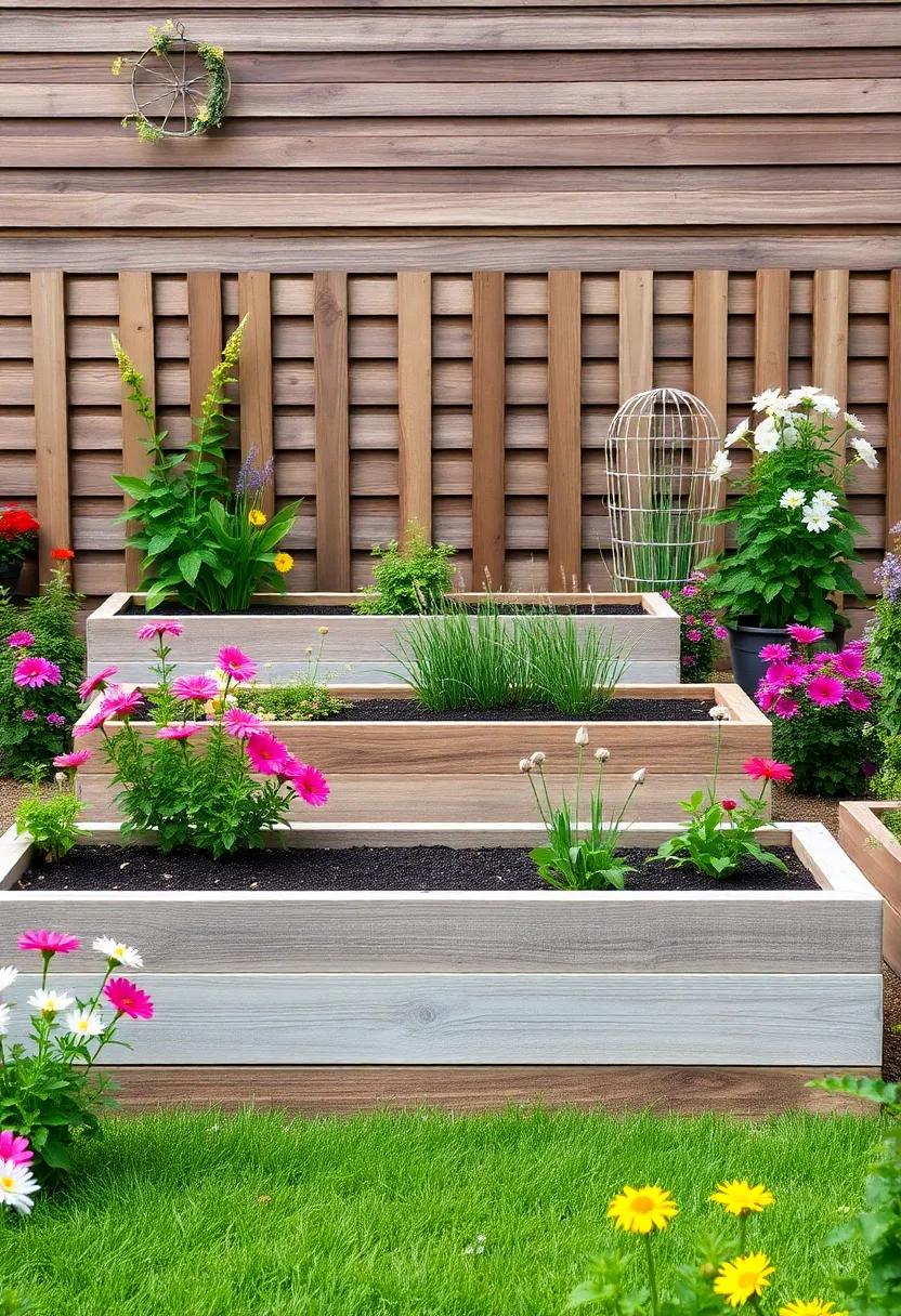 Create a ⁤Serene Retreat With Raised⁢ Garden Beds Surrounded by ‌Flowers