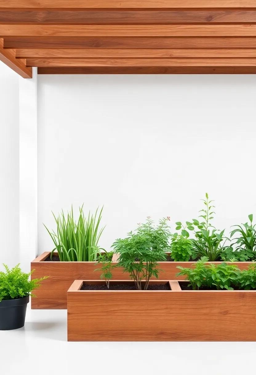 Experience the Charm of Rustic Raised Beds Crafted From Reclaimed Wood