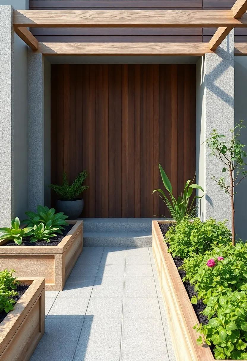 Fusion of Modern​ and Traditional Styles ​in creating Raised Garden Beds