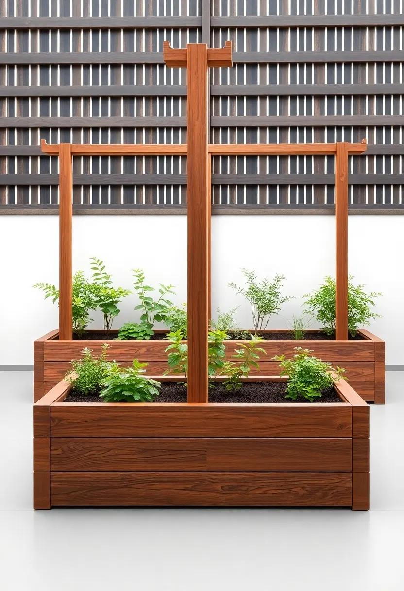 Inspiring Ways to Utilize‌ Trellises in Raised Garden Bed Designs