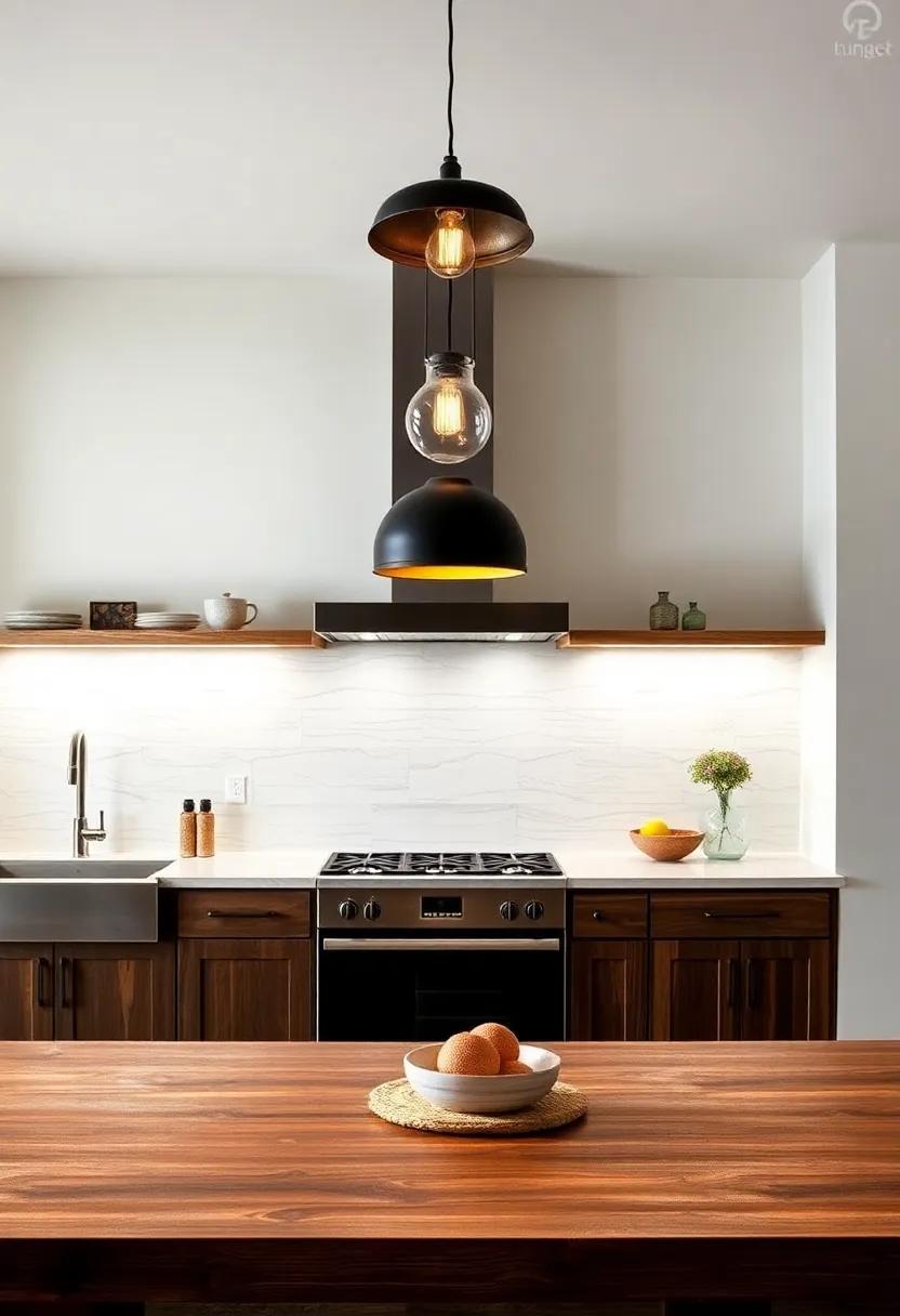 Elegant ⁤Lighting Solutions⁣ that Enhance the Beauty of Rustic Modern Designs