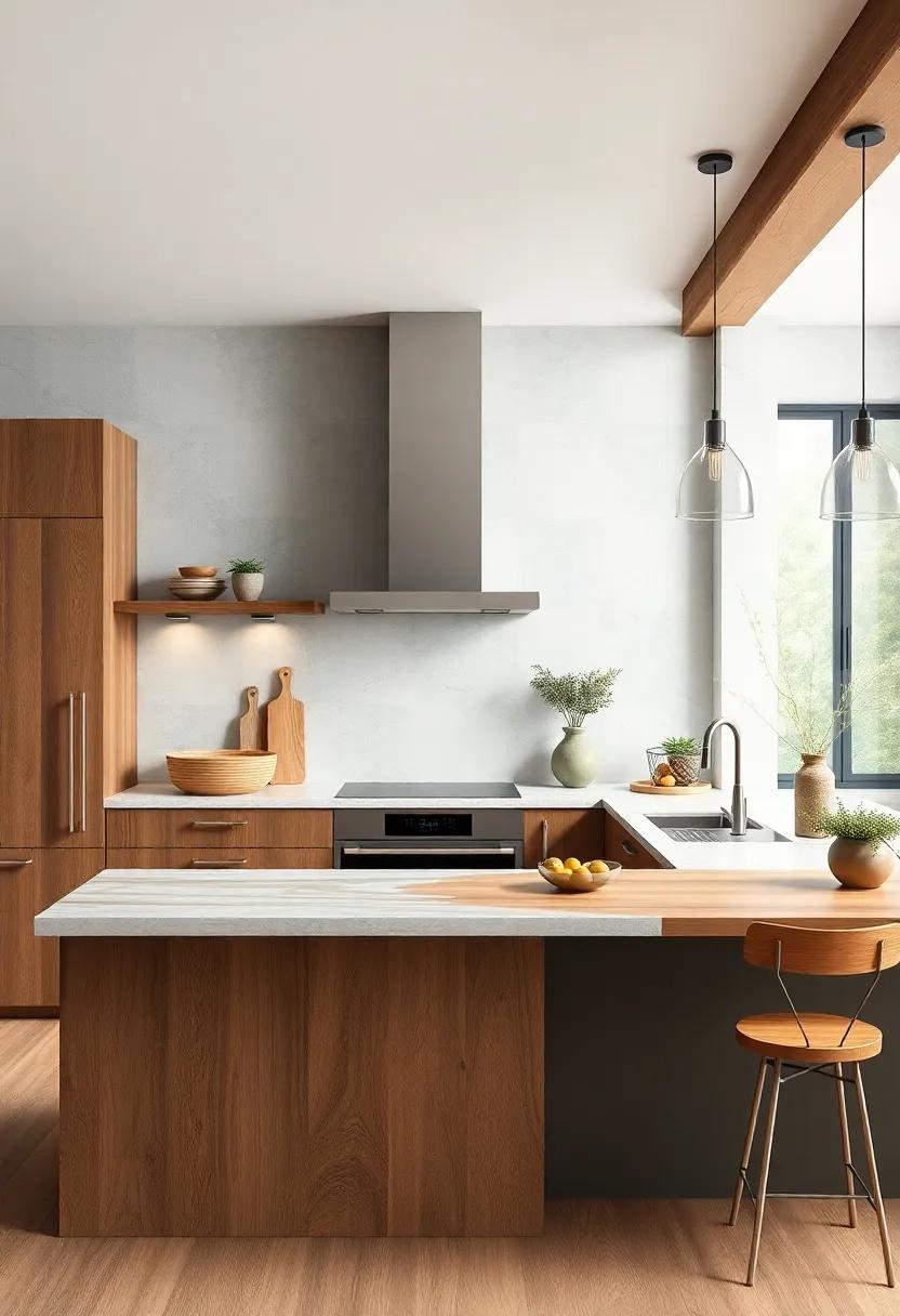 The Power of Textures: Wood, Stone, and Metal in⁢ Rustic Modern⁣ kitchens