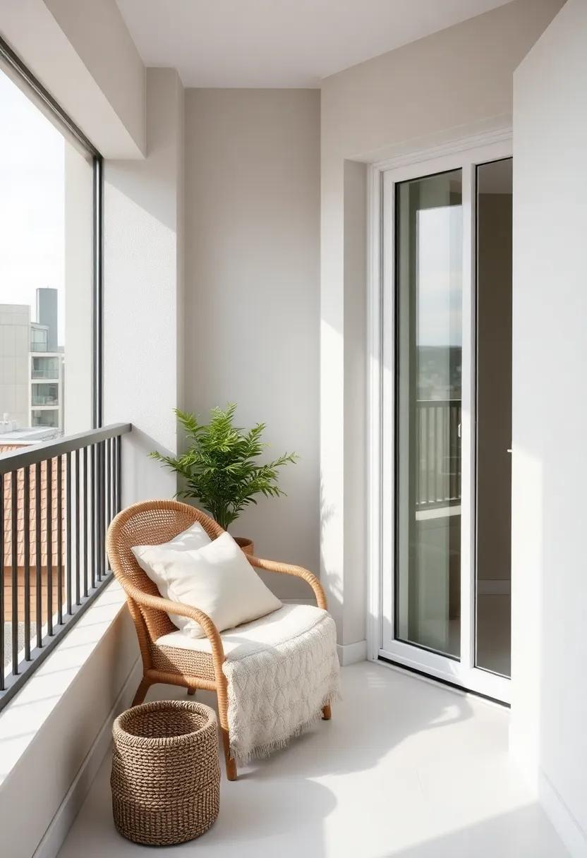 Embracing ⁤Minimalism ‌for a Tranquil Balcony ⁢Retreat
