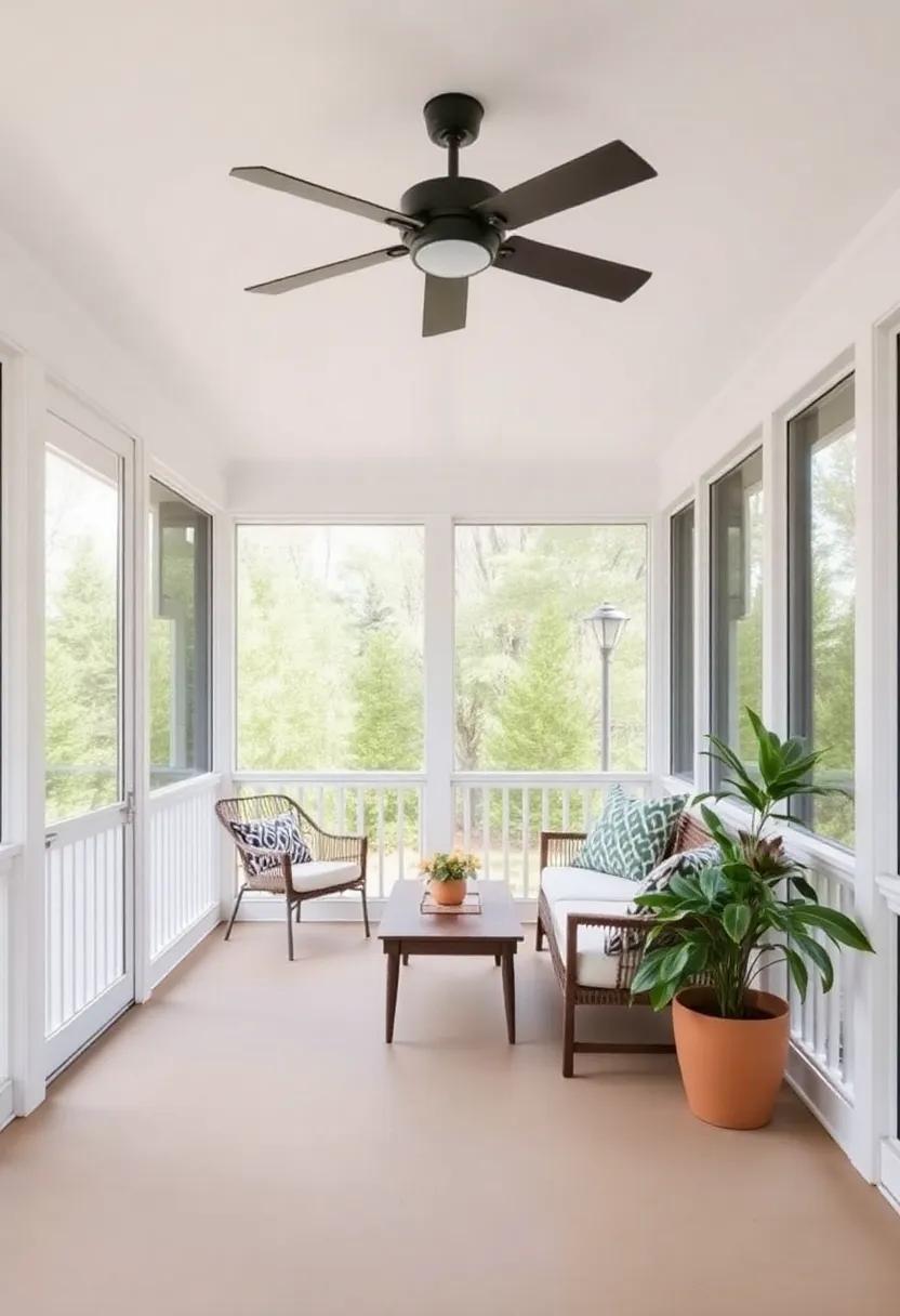 Embracing ⁣Minimalism ⁤For ⁢A Stylish yet​ Affordable Screened ⁢Porch Design