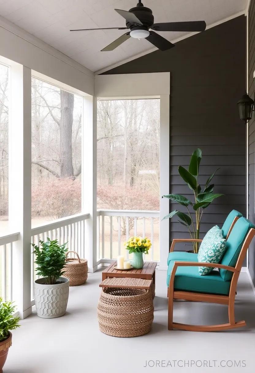 Seasonal Decor ​Ideas To Refresh ​Your Screened Porch Throughout The‌ year