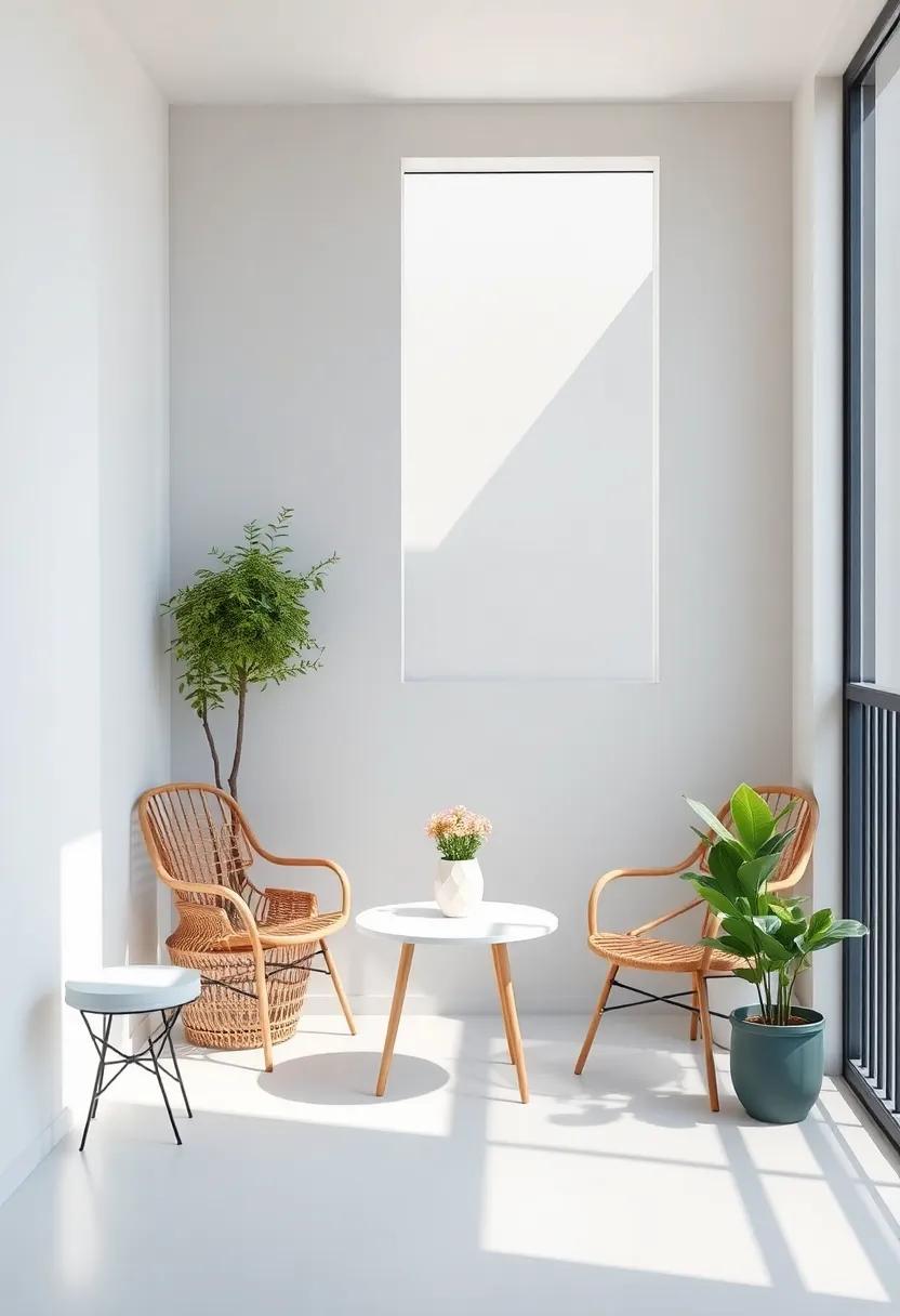 Embracing Space: Transforming Compact‌ Balconies into ⁣Cozy retreats