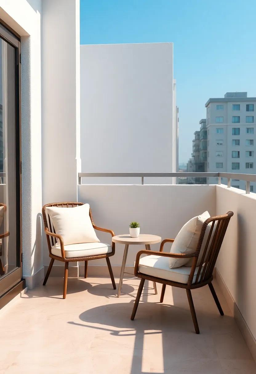 Inviting Serenity: Selecting Relaxing Lounge⁤ Chairs⁤ for Small ‌Balconies