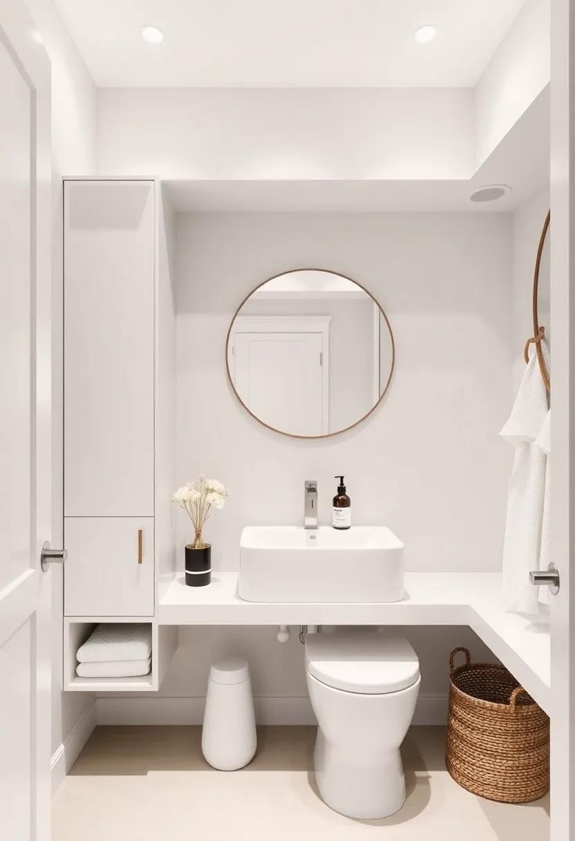 Creating a Focal ​Point: Design Ideas⁣ for a Standout Bathroom Closet