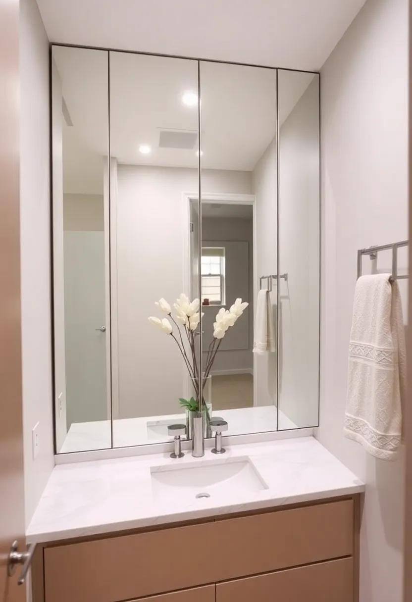 Mirrored Cabinets: Reflecting Style ‌and‍ Functionality
