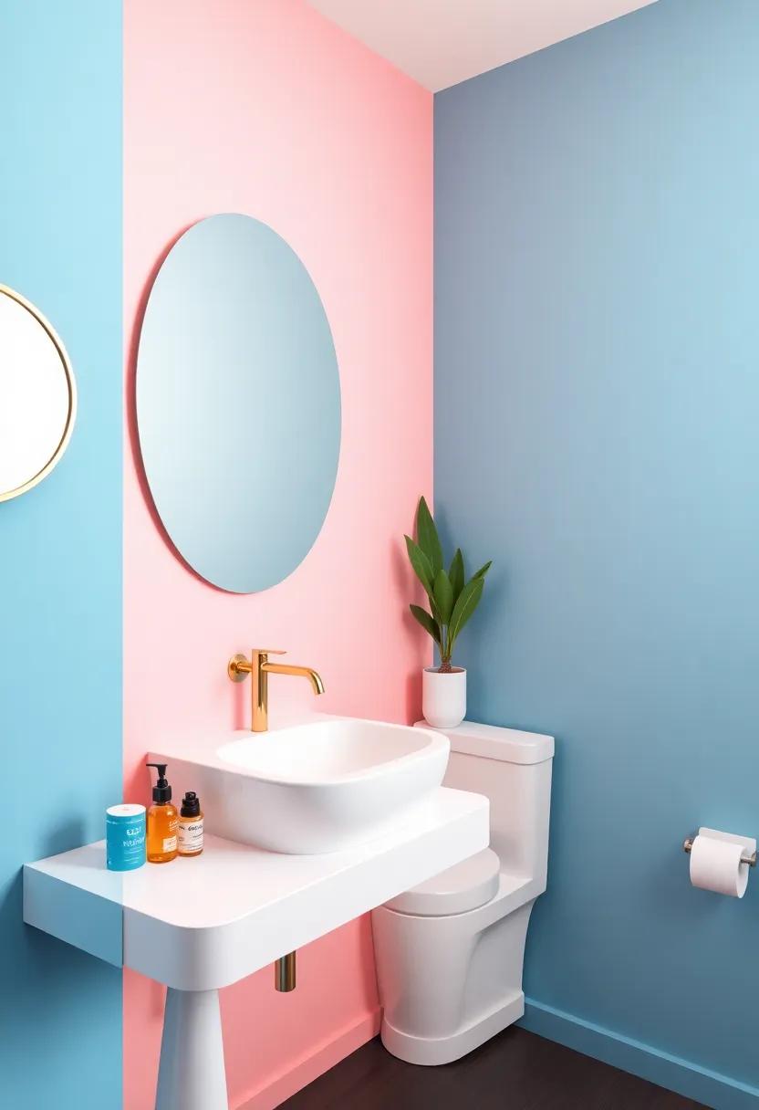 Playful Color Palettes To Brighten ⁣up Small​ Bathroom⁢ Space