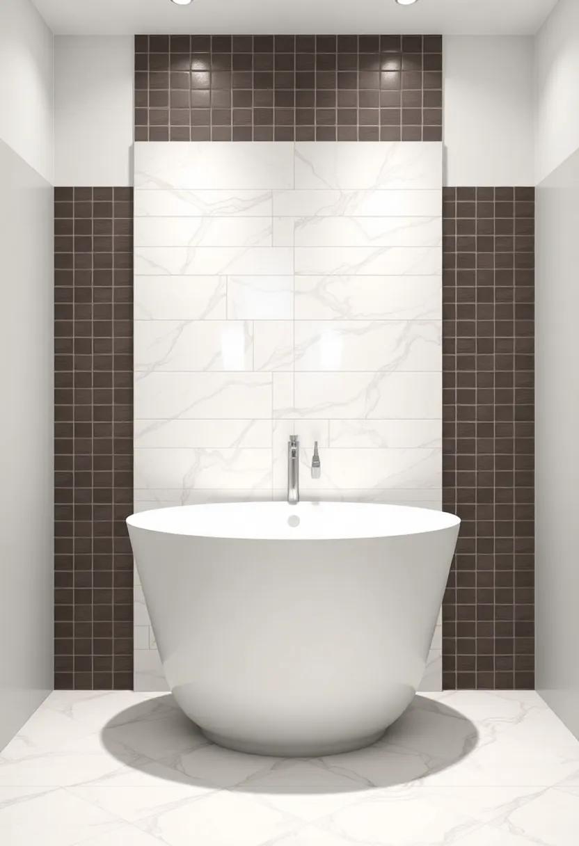 Creating visual continuity in Small⁣ Bathrooms ⁣with ⁢Wall-to-Floor Tile Choices