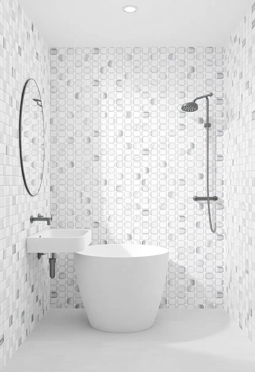 Enhancing ⁣Lighting with Small ‌Bathroom ‌Tiles for a Bright Space