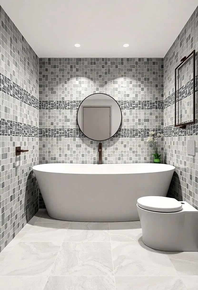 Stylish Borders ‍and Accents to Elevate⁢ Small​ Bathroom Tile Designs