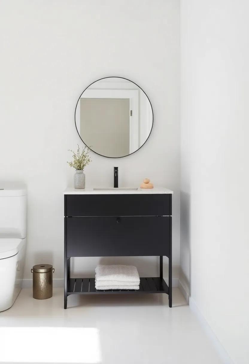Examples Of Small ​Bathroom Vanities That marry⁣ style And Function