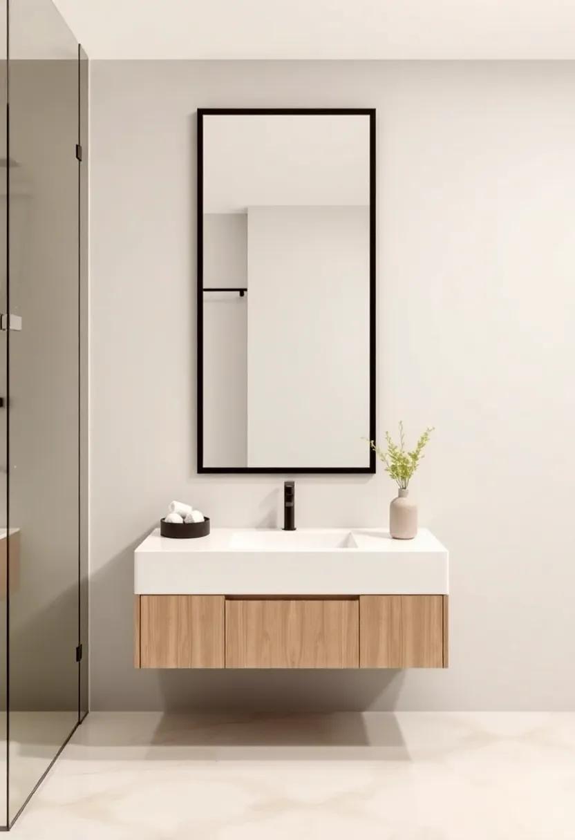 Innovative Design‍ Features That⁣ Maximize Small Bathroom Vanities