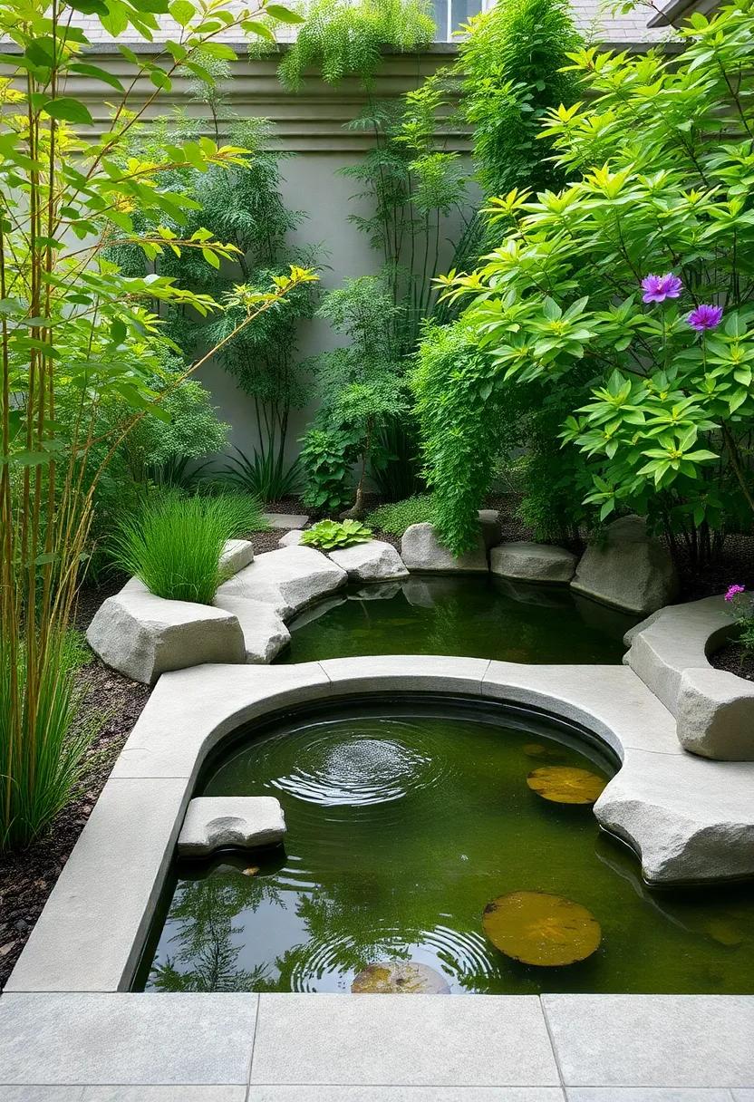 Creating a Tranquil Ambiance with​ Water ⁣Features and Sound
