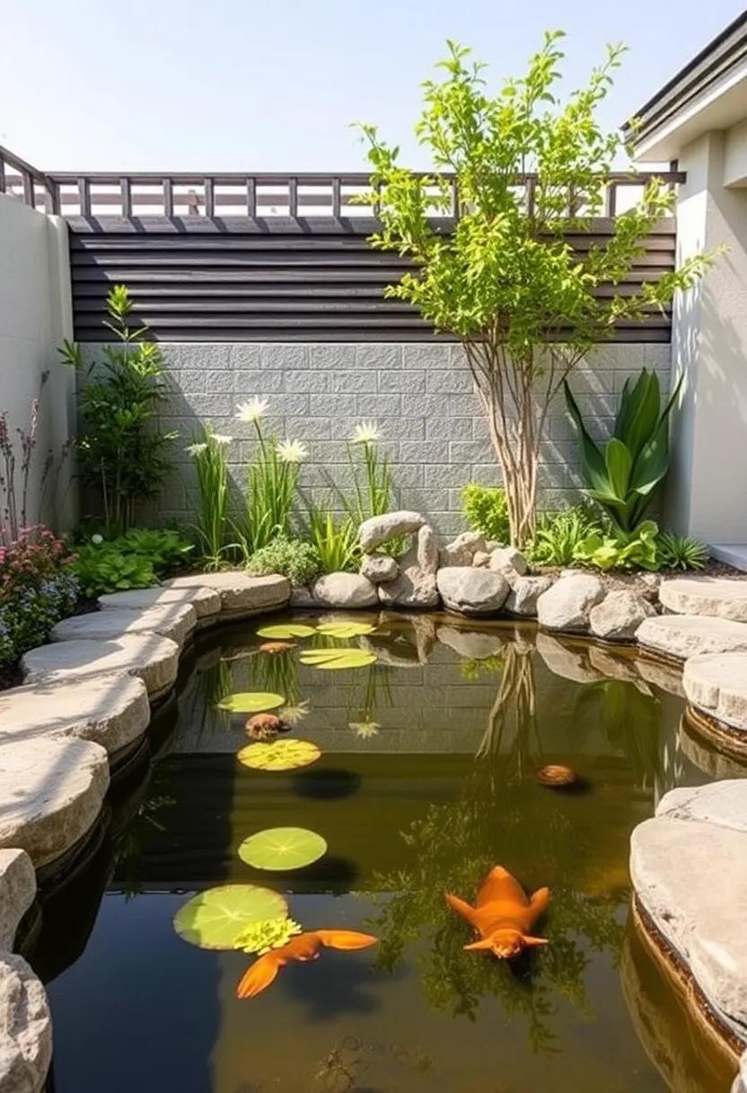Essential Design Elements‍ for a Harmonious Pond Experience