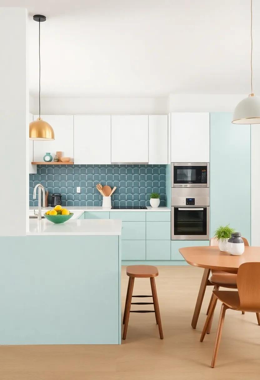 Colorful Accents That Make Small⁤ Kitchens Shine in Open Concepts