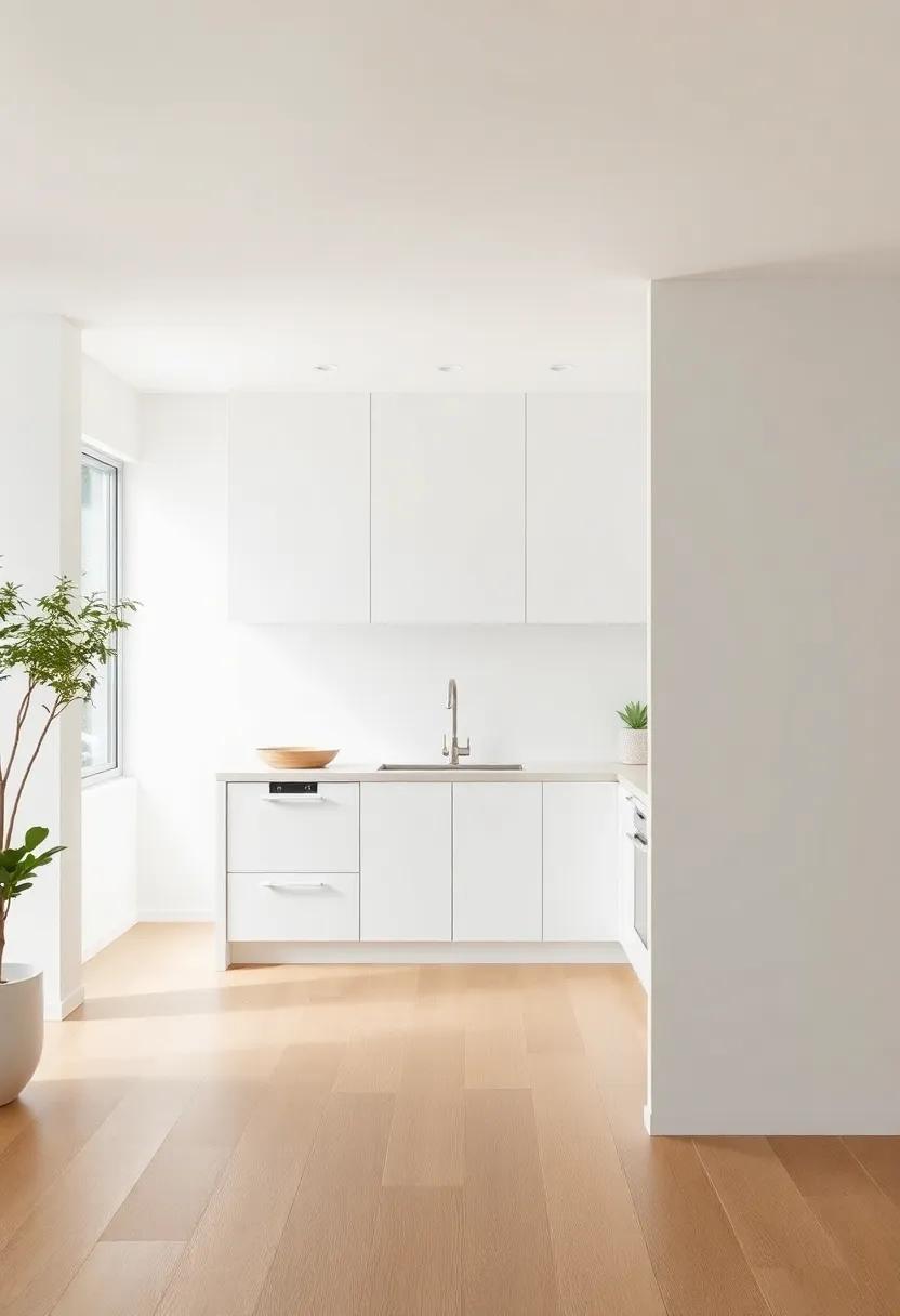 Embracing​ Minimalism in Small Kitchen Design for Open Living Spaces