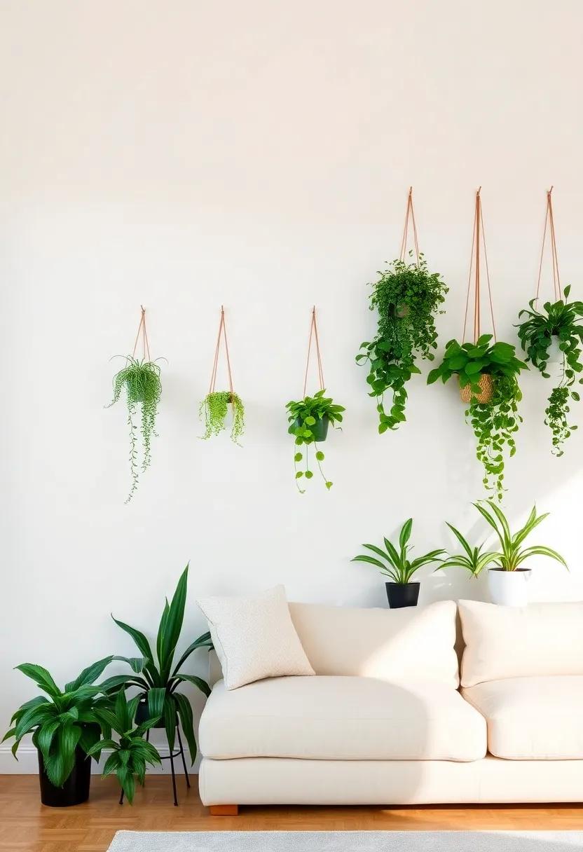 Vertical Gardens: Maximizing Living Room Potential ‍with creative⁤ Plant Displays