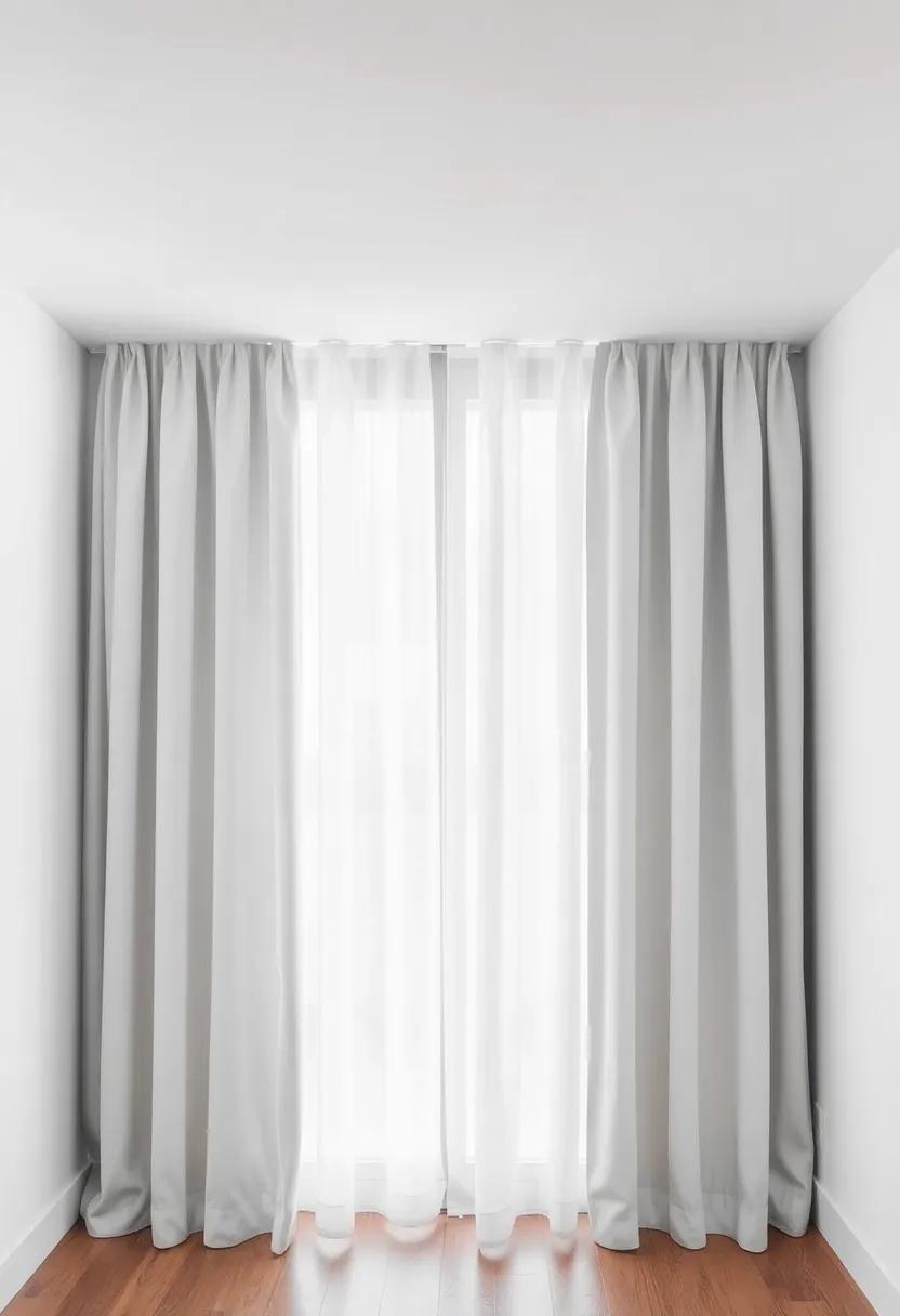Dramatic Drapery: Ceiling-To-Floor Look For Illusion ⁢of height