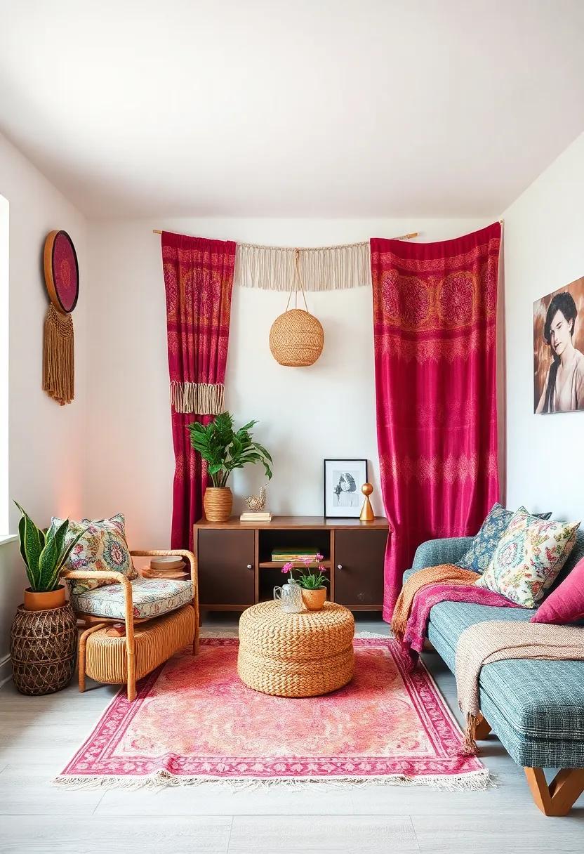 Bohemian Vibes: Embracing Eclectic Decor and Textiles in teen Spaces