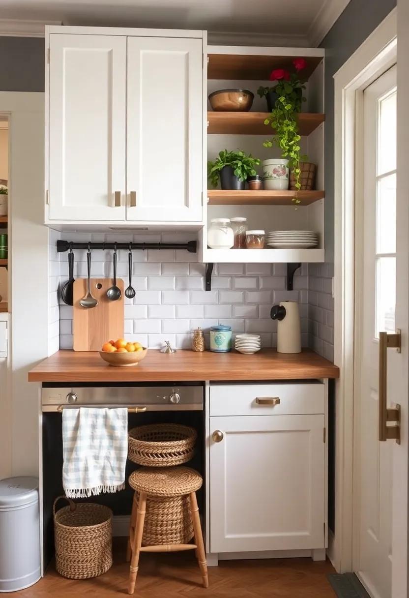 Incorporating Open Shelving for Accessibility and Charm