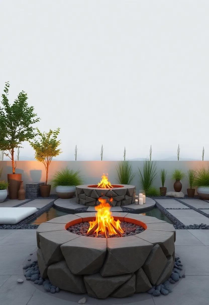 Crafting a Cozy Retreat with a Fire-Pit and Nearby Water Features