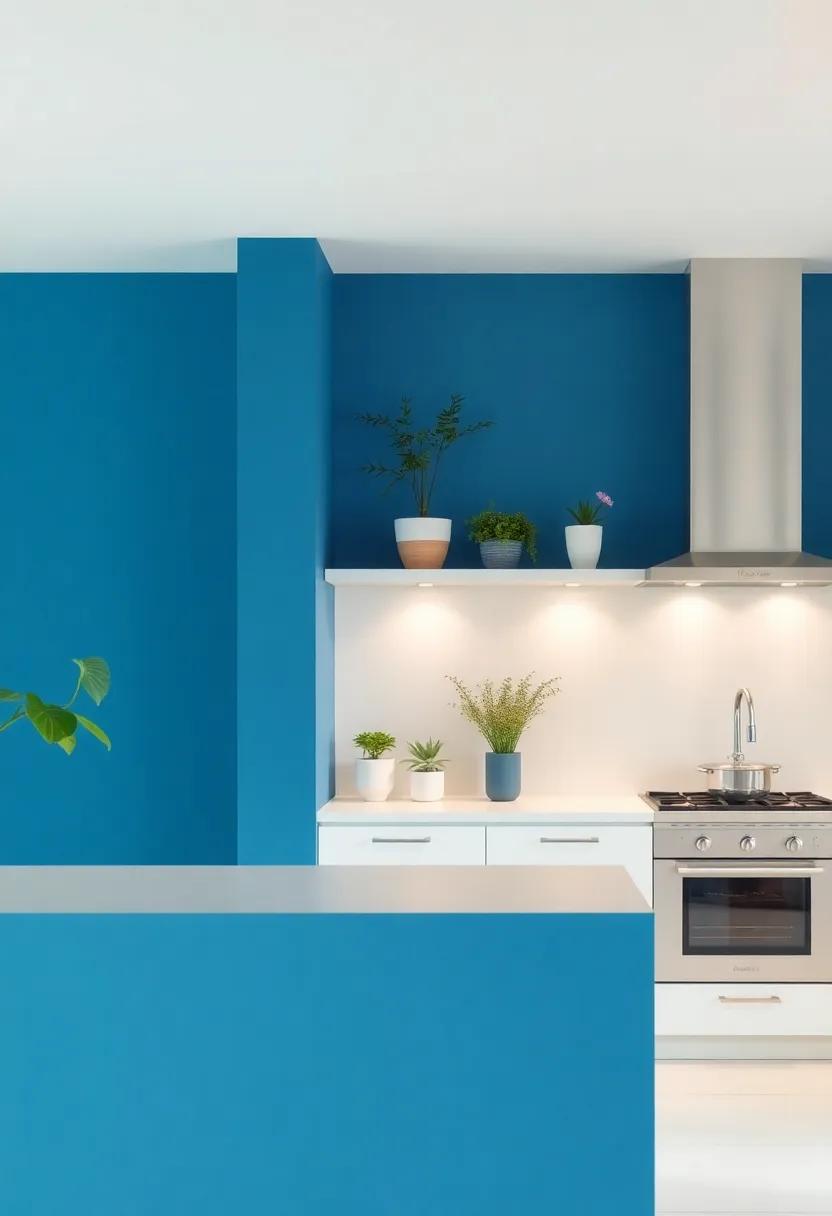 Incorporating Plants: Bringing Life to Your⁢ White and Blue Kitchen