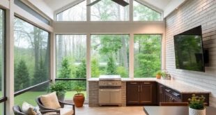 Transform Your Home: The Allure of a Screened Porch with Outdoor Kitchen Retreat