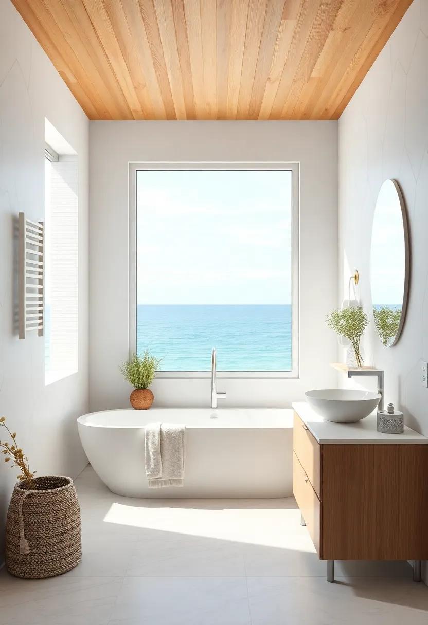 Refreshing Coastal Bathroom Design Ideas to Bring the Beach Home