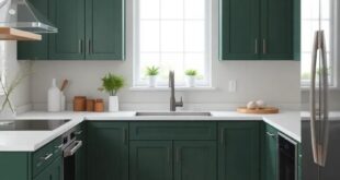 Transform Your Space: Embracing Forest Green Kitchen Cabinets for a Timeless Look
