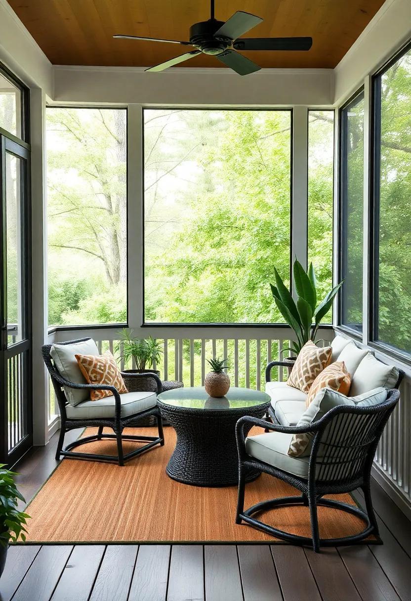 Transform Your Outdoor Oasis: Inspiring Screened Porch Color Scheme Ideas