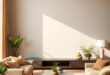 Embracing Earth Tones: Accentuating Modern Living Rooms with Nature’s Palette
