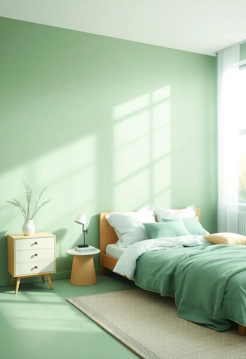 Revitalize Your Space: Inspiring Green Bedroom Paint Ideas for a Fresh, Calm Vibe