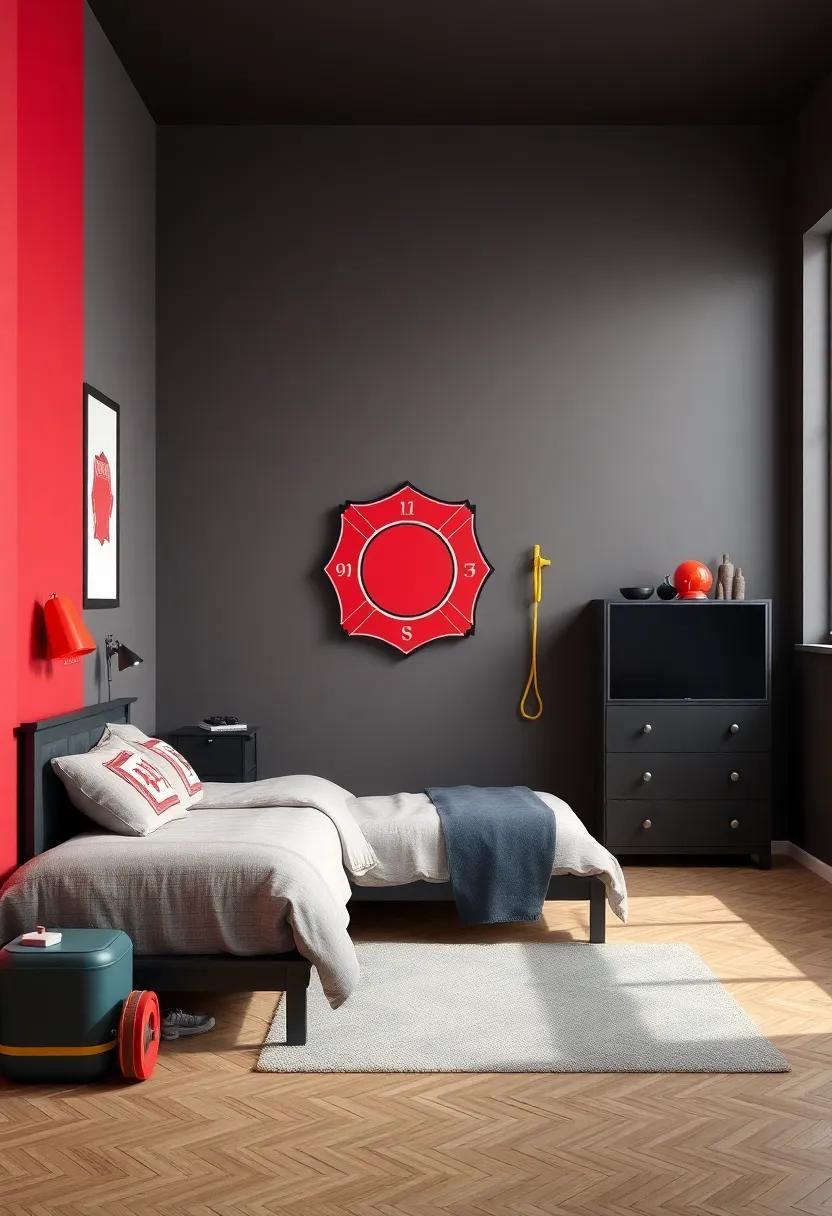 Transforming Space: Designing a Firefighter-Themed Teen Room for Boys