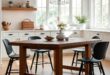 Embracing Coziness: The Allure of Modern Farmhouse Kitchen Tables in Today’s Homes