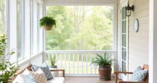 Embracing Nature: Designing the Perfect Farmhouse Screened Porch for Cozy Living