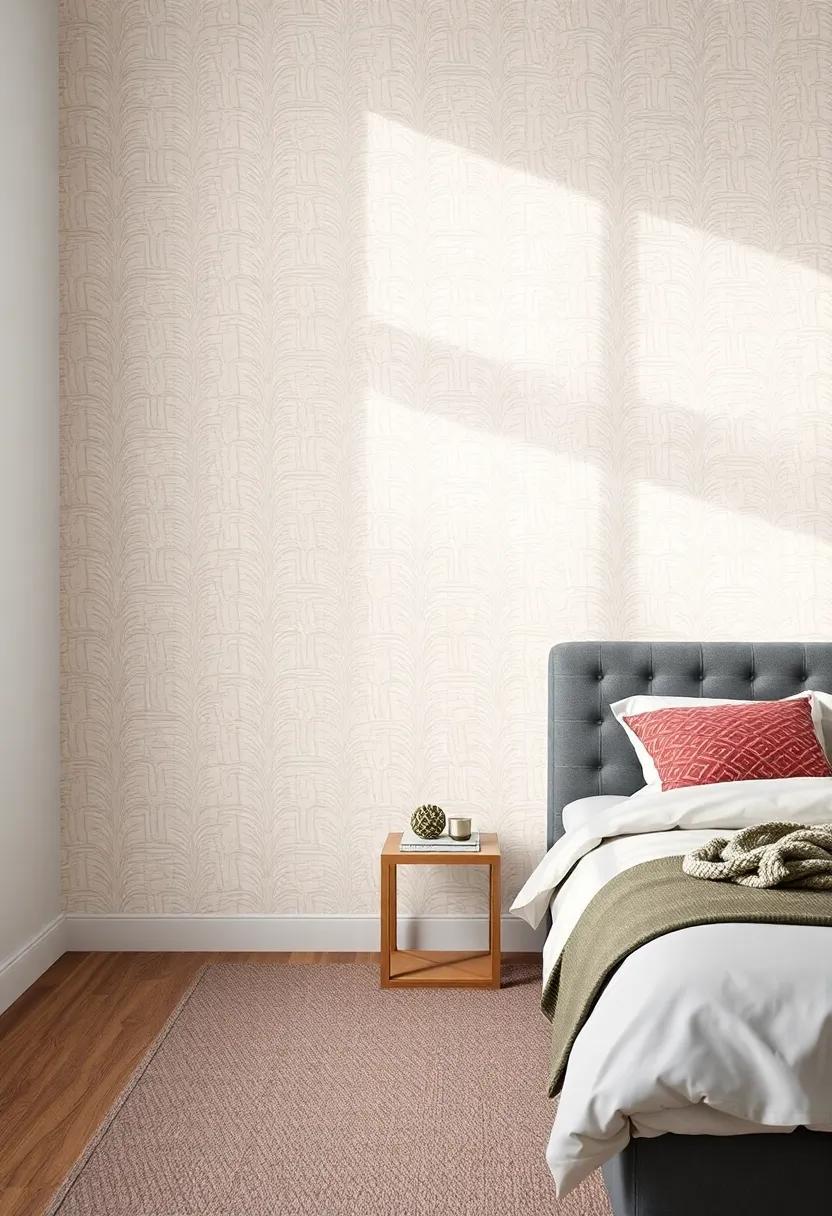 Transform Your Space: Unique Bedroom Ideas Featuring Stunning Patterned Wallpaper